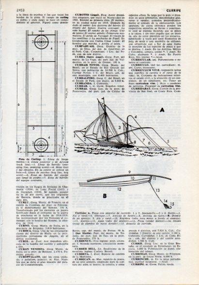 LAMINA V12288: Pesca de currican y pista de curling