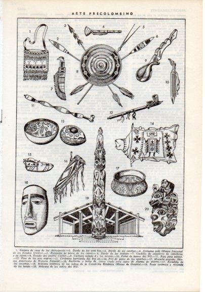LAMINA V12462: Arte Precolombino