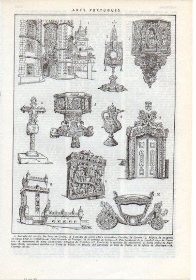 LAMINA V12458: Arte de Portugal