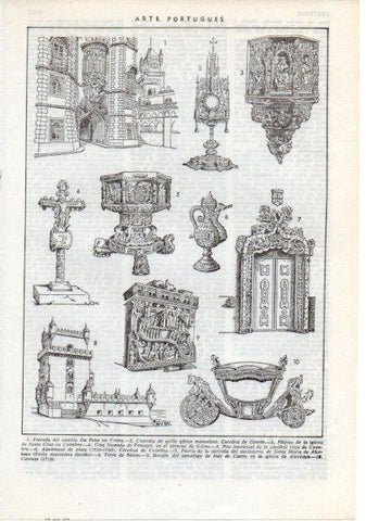 LAMINA V12458: Arte de Portugal
