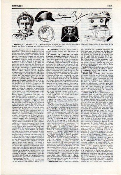 LAMINA V12133: Napoleon I