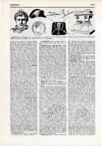 LAMINA V12133: Napoleon I