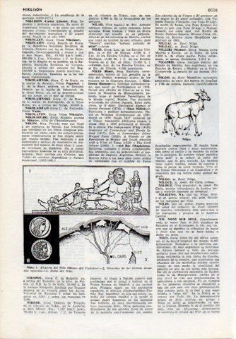 LAMINA V12154: Alegoria del Nilo y Delta del Nilo