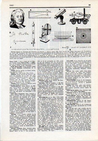 LAMINA V12149: Isaac Newton