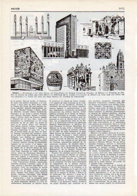 LAMINA V12051: Monumentos de Mejico