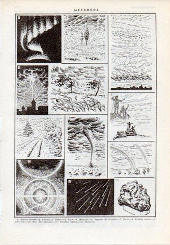 LAMINA V12062: Meteoros