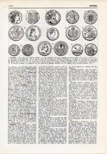 LAMINA V12097: Monedas
