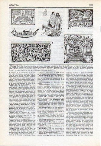 LAMINA V12086: Mitologia I