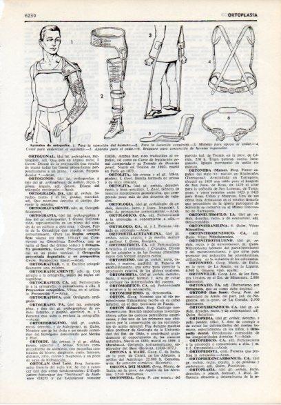 LAMINA V12190: Aparatos de ortopedia