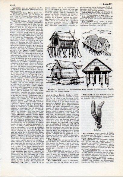 LAMINA V12195: Tipos de palafito y palaglar