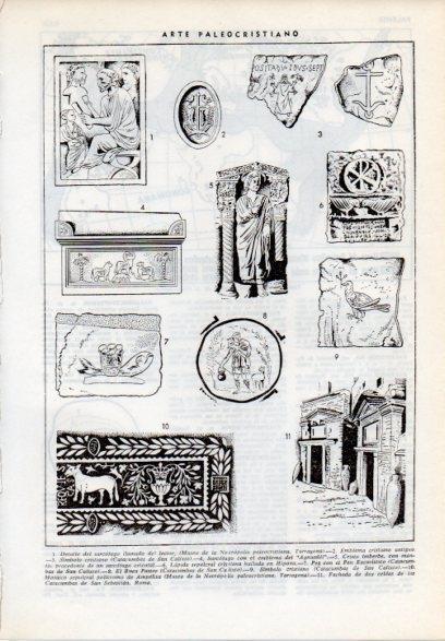 LAMINA V12198: Arte Paleocristiano