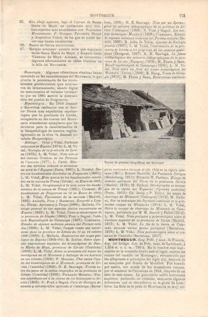 LAMINA V12886: Taller de piedras litograficas en Montsech