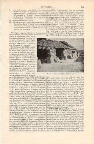 LAMINA V12886: Taller de piedras litograficas en Montsech