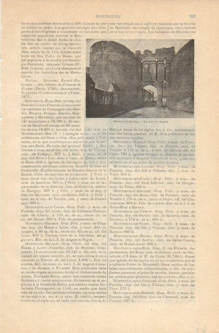 LAMINA V12879: Puerta Nueva de Montreuil-Bellay