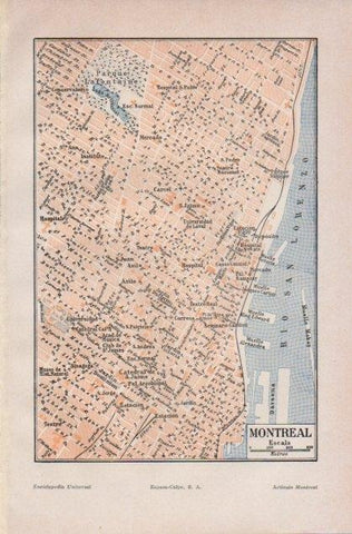 LAMINA V12877: Plano de Montreal