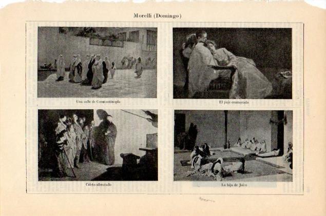 LAMINA V12924: Obras por D. Morelli 