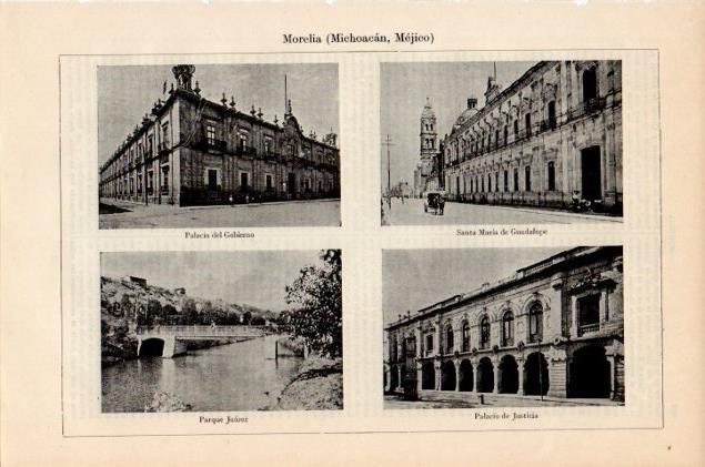 LAMINA V12922: Vistas de Morelia, Mexico