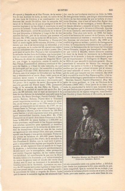 LAMINA V12828: Francisco Montes, por Eugenio Lucas