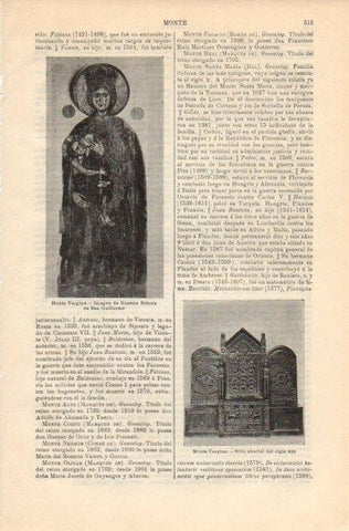 LAMINA V12804: Nuestra Señora de San Guillermo