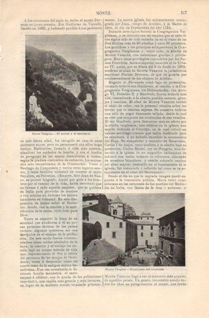 LAMINA V12803: Santuario y escalinata de Monte Vergine