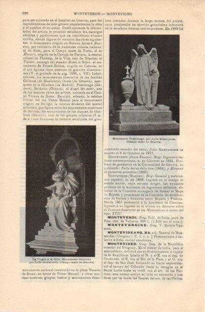 LAMINA V12835: Estatuas por Monteverde