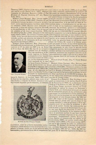 LAMINA V12934: Ex libris de Juan Pierpont Morgan