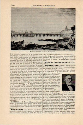 LAMINA V12935: Francfort del Main, por C. Morgenstern