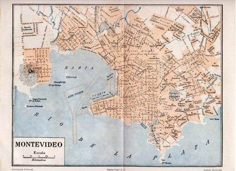 LAMINA V13052: Plano de Montevideo