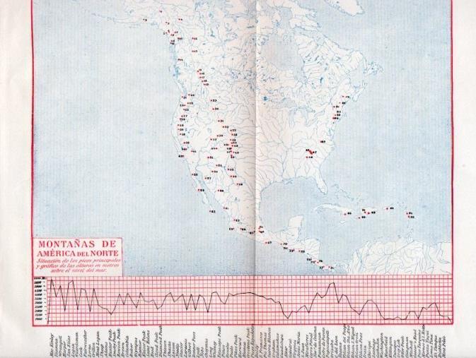 LAMINA V13042: Montañas de America del Norte