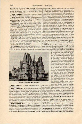 LAMINA V12954: Castillo de la O en Mortree