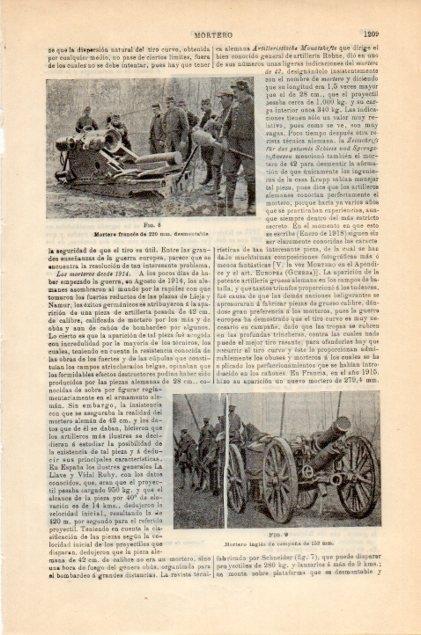 LAMINA V12950: Mortero ingles de campaña de 152 mm