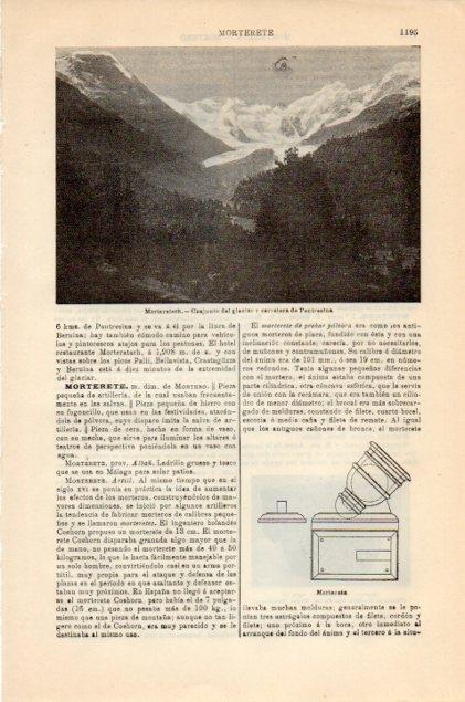 LAMINA V12948: Glaciar de Morteratsch