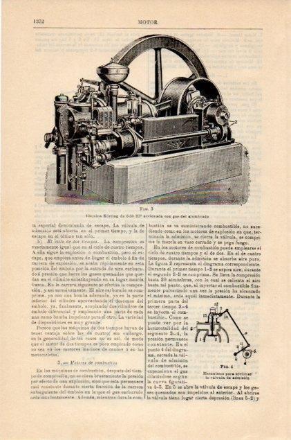 LAMINA V12992: Maquina Korting 6-50 HP