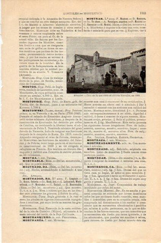 LAMINA V12989: Casa del alcalde Torrejon en 1808, Mostoles