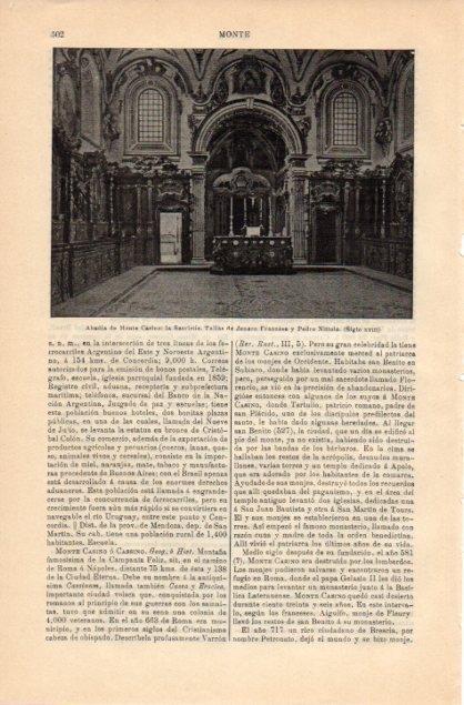 LAMINA V12797: Sacristia de la Abadia de Monte Casino