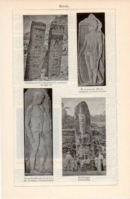 LAMINA V12610: Estelas del mundo