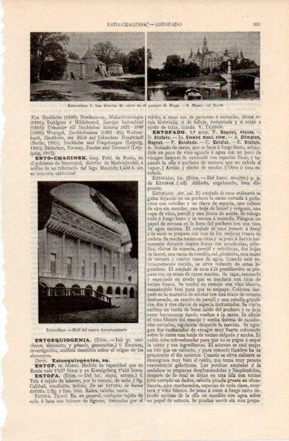 LAMINA V12626: Museo del Norte y Ayuntamiento de Estocolmo