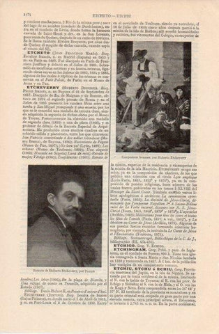 LAMINA V12652: Huberto Etcheverry, por Pascau