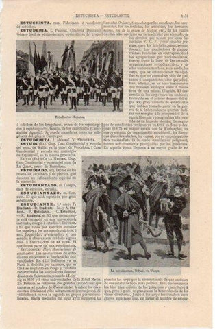 LAMINA V12644: Estudiantes de Alemania