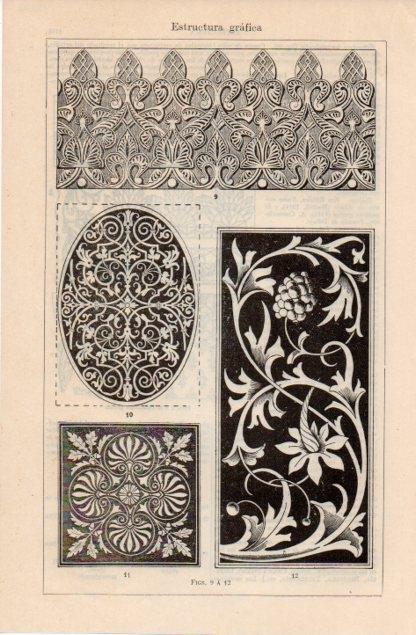 LAMINA V12642: Estructura grafica