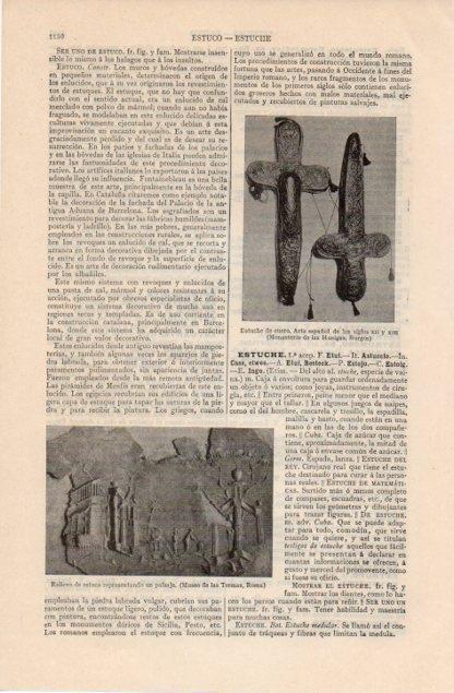 LAMINA V12643: Estuche de cuero siglos XII y XIII