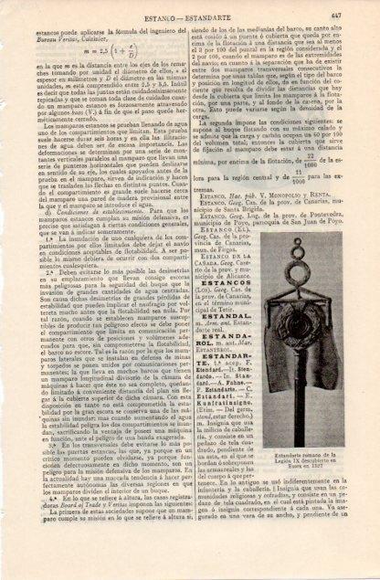 LAMINA V12590: Estandarte romano de la Legion IX