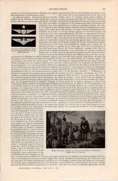 LAMINA V12579: Pedro Minnewit recibido en 1626, por A. Fredericks