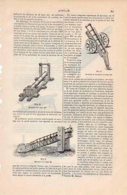 LAMINA V12760: Montaje del siglo XV