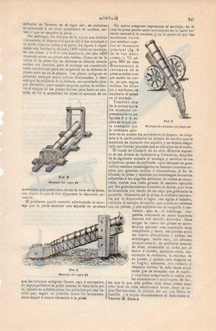 LAMINA V12760: Montaje del siglo XV