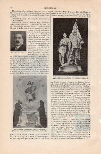 LAMINA V12755: Monumento a Alfonso XII en Madrid