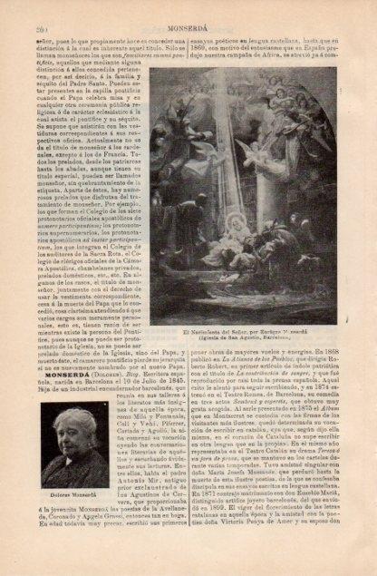 LAMINA V12754: Dolores Monserda