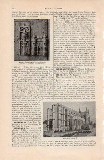 LAMINA V12750: Catedral de Mons