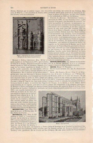 LAMINA V12750: Catedral de Mons