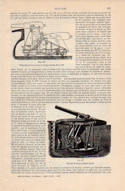 LAMINA V12764: Montaje de eclipse sistema Canet